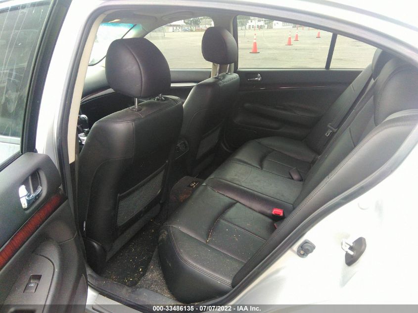2013 INFINITI G37 SEDAN X JN1CV6AR7DM760250