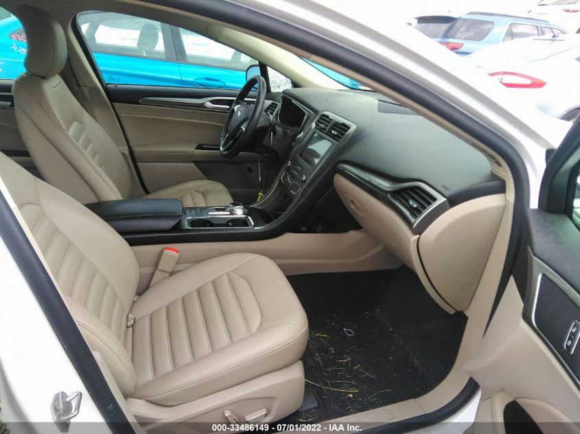 2019 FORD FUSION HYBRID SEL 3FA6P0MU0KR129805