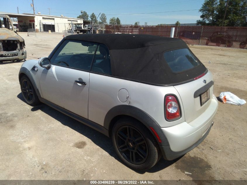 2015 MINI COOPER CONVERTIBLE WMWZN3C56FT862273