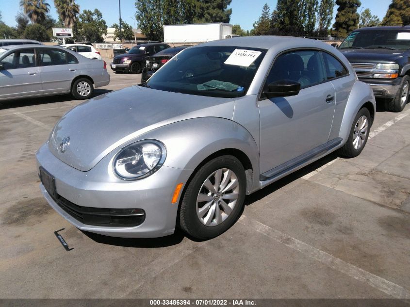 2014 VOLKSWAGEN BEETLE COUPE 1.8T ENTRY 3VWF17AT8EM640080