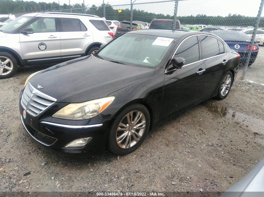 2012 HYUNDAI GENESIS VIN: KMHGC4DD9CU170845