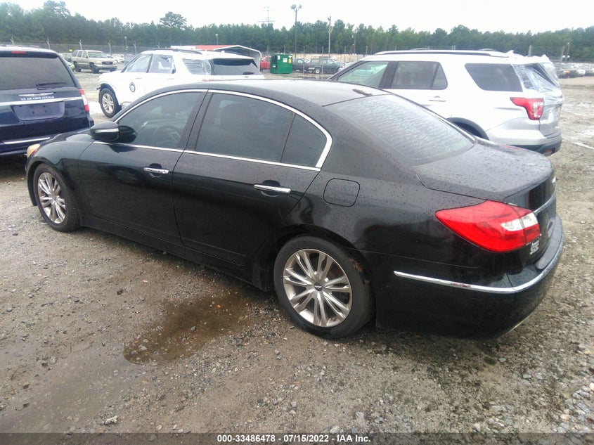 2012 HYUNDAI GENESIS VIN: KMHGC4DD9CU170845