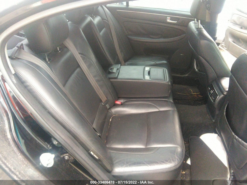2012 HYUNDAI GENESIS VIN: KMHGC4DD9CU170845