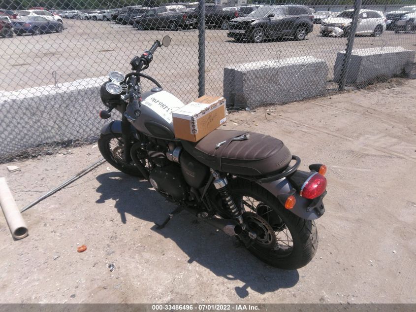2017 TRIUMPH MOTORCYCLE BONNEVILLE T120/BLACK SMTD40HL8HT779955
