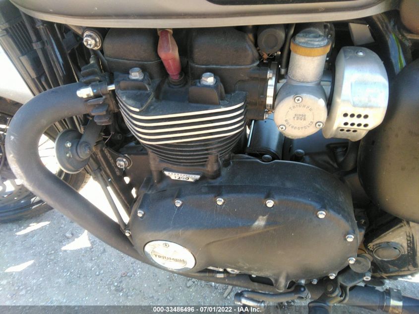 2017 TRIUMPH MOTORCYCLE BONNEVILLE T120/BLACK SMTD40HL8HT779955