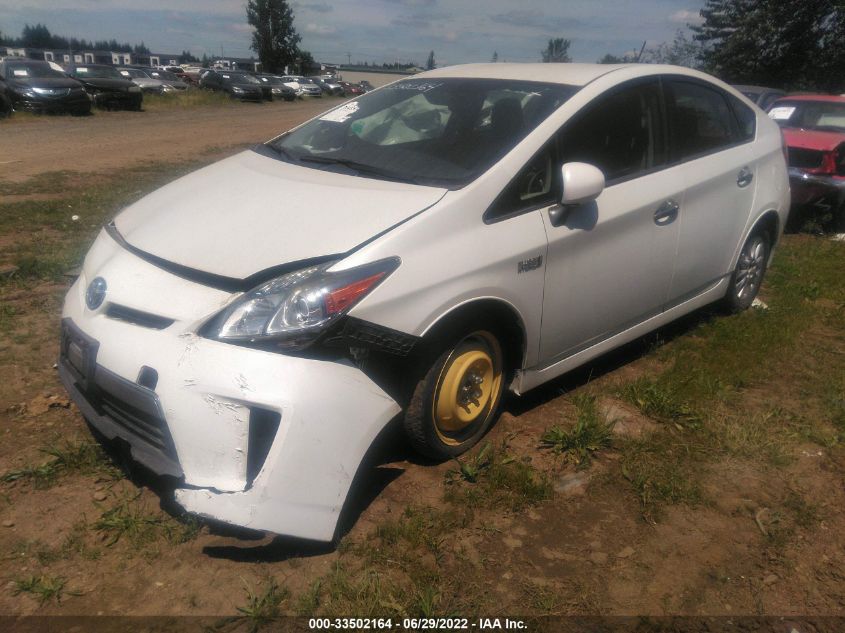 2014 TOYOTA PRIUS PLUG-IN ADVANCED JTDKN3DP0E3053614