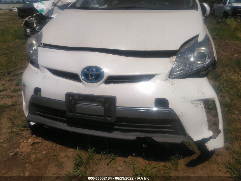 2014 TOYOTA PRIUS PLUG-IN ADVANCED JTDKN3DP0E3053614