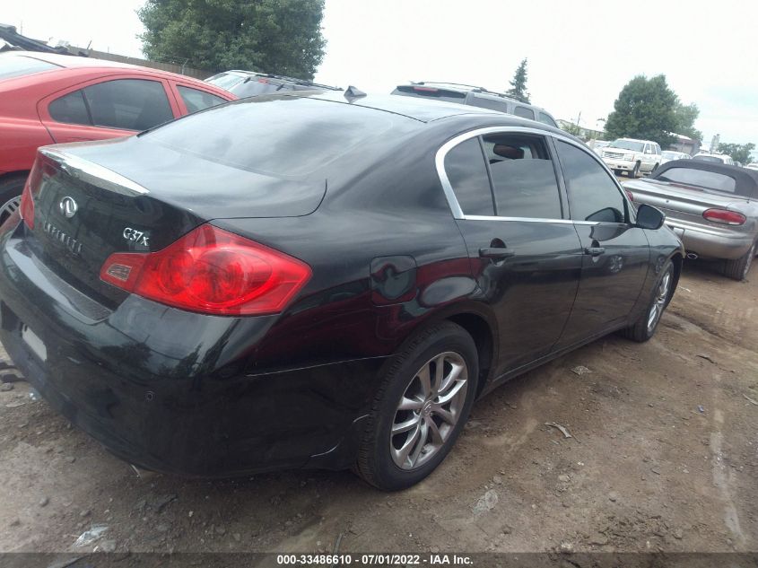 2013 INFINITI G37 SEDAN X JN1CV6AR0DM769405