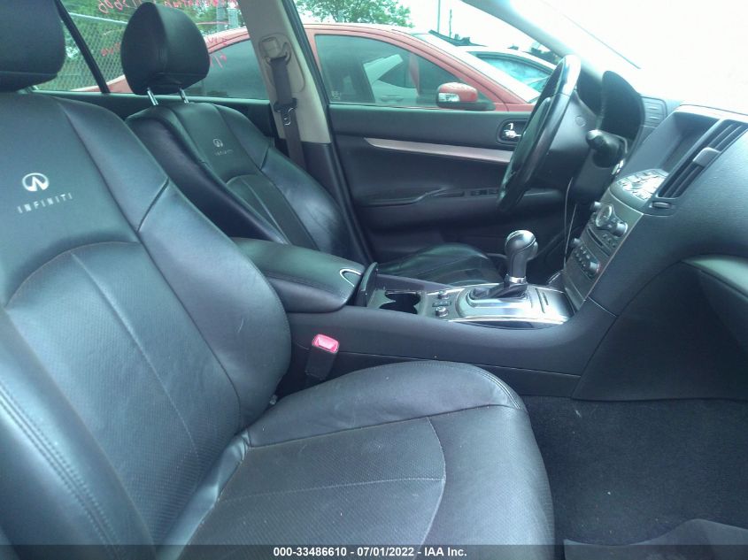 2013 INFINITI G37 SEDAN X JN1CV6AR0DM769405