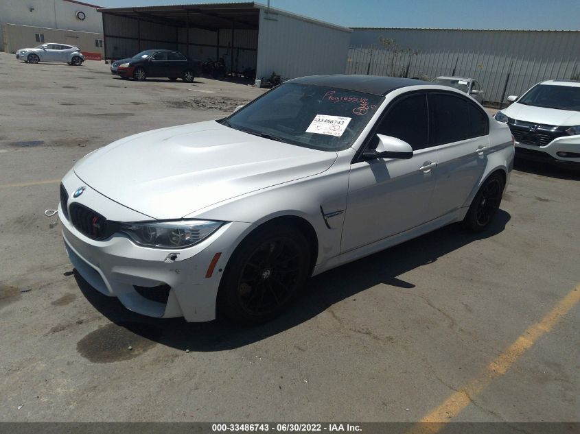 2015 BMW M3 WBS3C9C56FP804151
