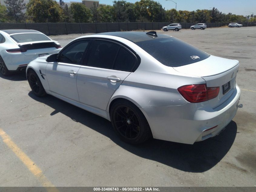2015 BMW M3 WBS3C9C56FP804151
