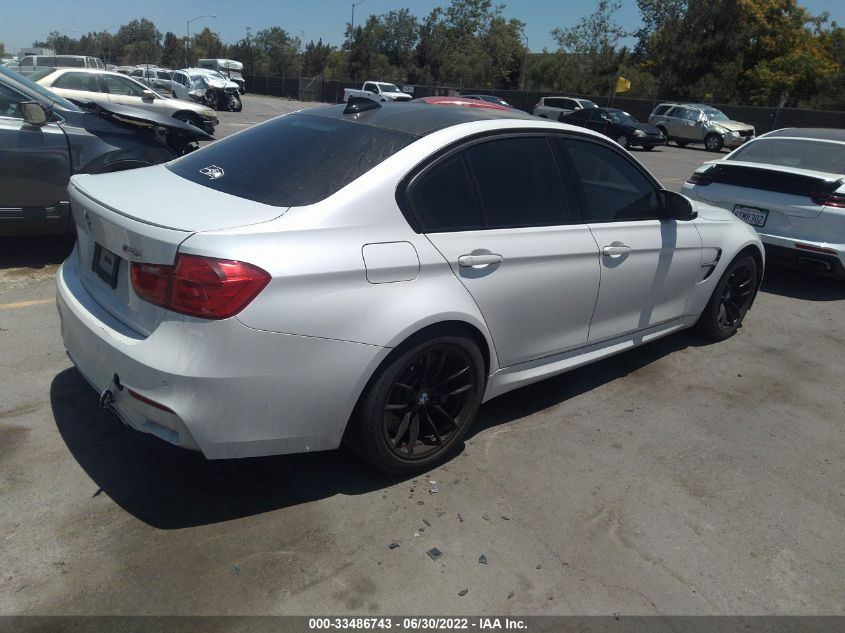 2015 BMW M3 WBS3C9C56FP804151