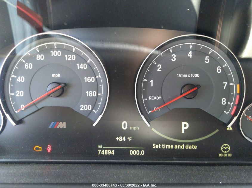 2015 BMW M3 WBS3C9C56FP804151