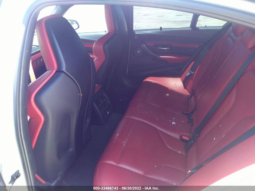 2015 BMW M3 WBS3C9C56FP804151