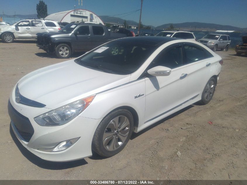 2014 HYUNDAI SONATA HYBRID LIMITED KMHEC4A41EA104578