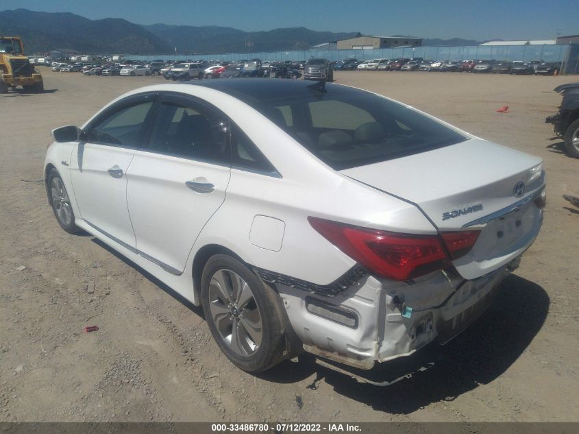 2014 HYUNDAI SONATA HYBRID LIMITED KMHEC4A41EA104578