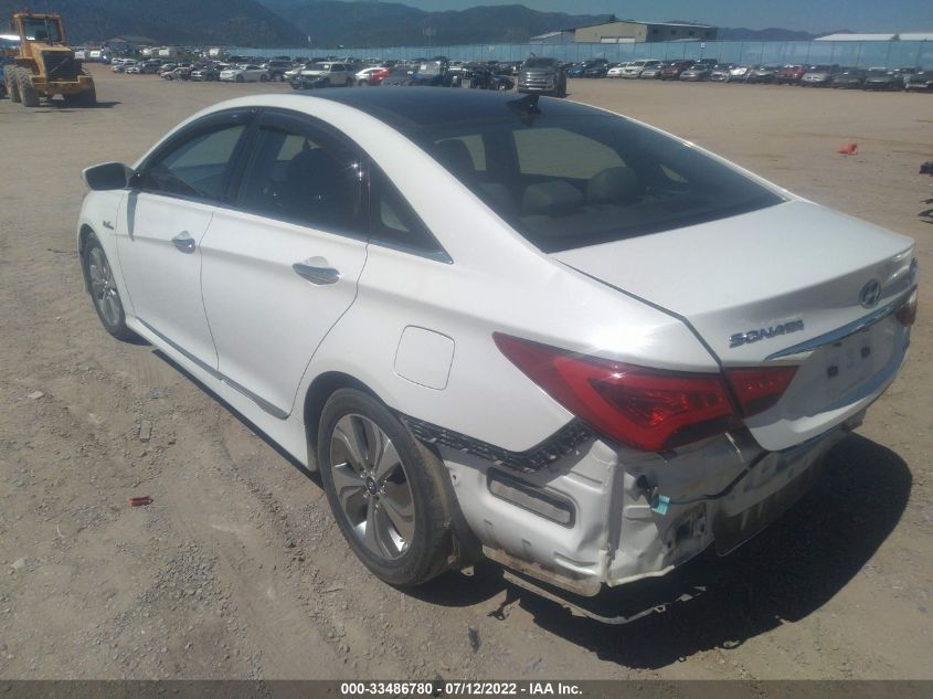 2014 HYUNDAI SONATA HYBRID LIMITED KMHEC4A41EA104578
