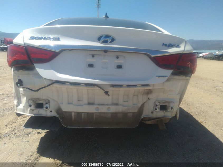2014 HYUNDAI SONATA HYBRID LIMITED KMHEC4A41EA104578