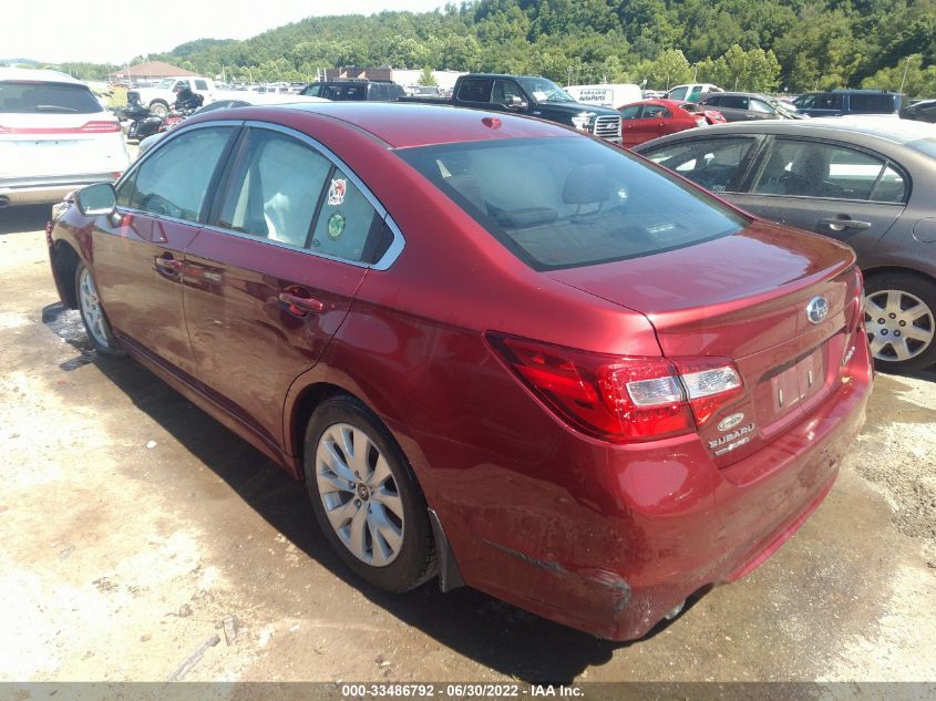 2015 SUBARU LEGACY 2.5I PREMIUM 4S3BNBE61F3014595