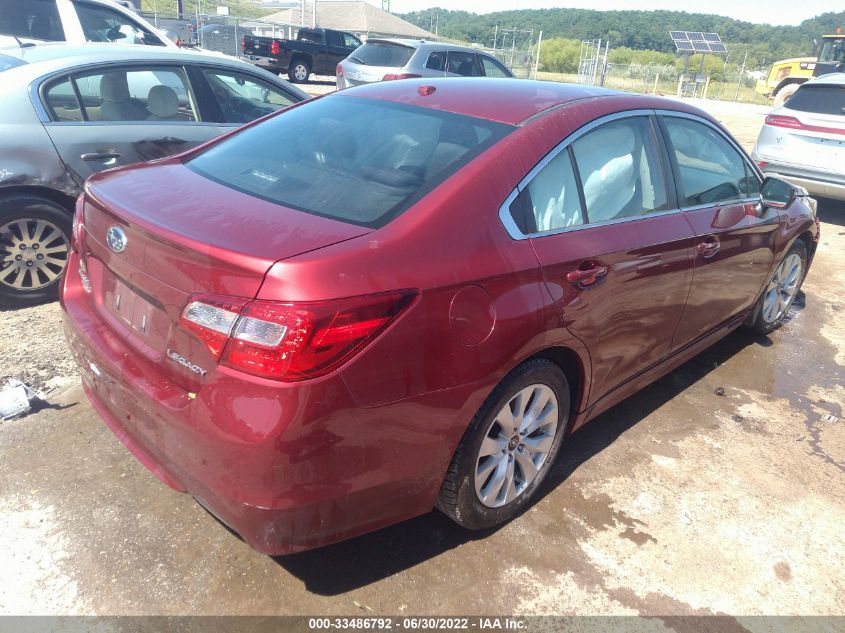 2015 SUBARU LEGACY 2.5I PREMIUM 4S3BNBE61F3014595