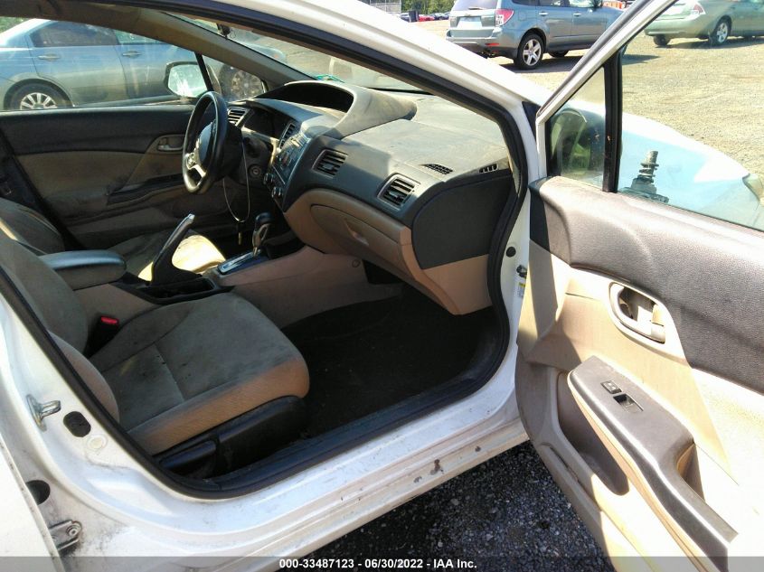 2013 HONDA CIVIC SDN LX 19XFB2F53DE222886