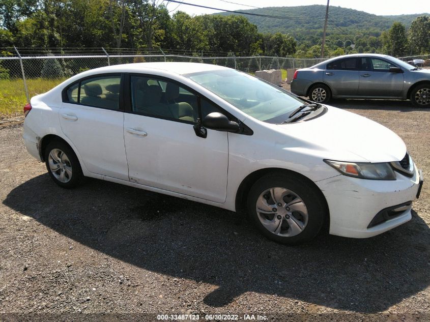 2013 HONDA CIVIC SDN LX 19XFB2F53DE222886