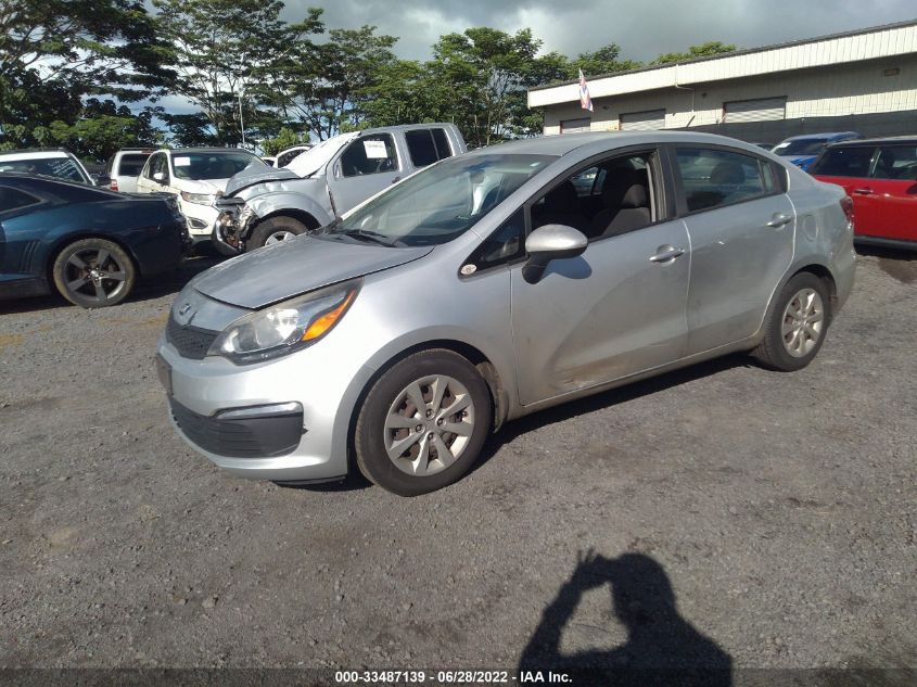 2017 KIA RIO LX KNADM4A33H6035966