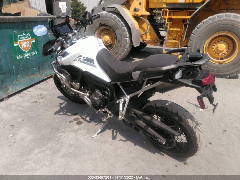 2022 TRIUMPH MOTORCYCLE TIGER 900 RALLY PRO SMTE67DF1NTAX9376
