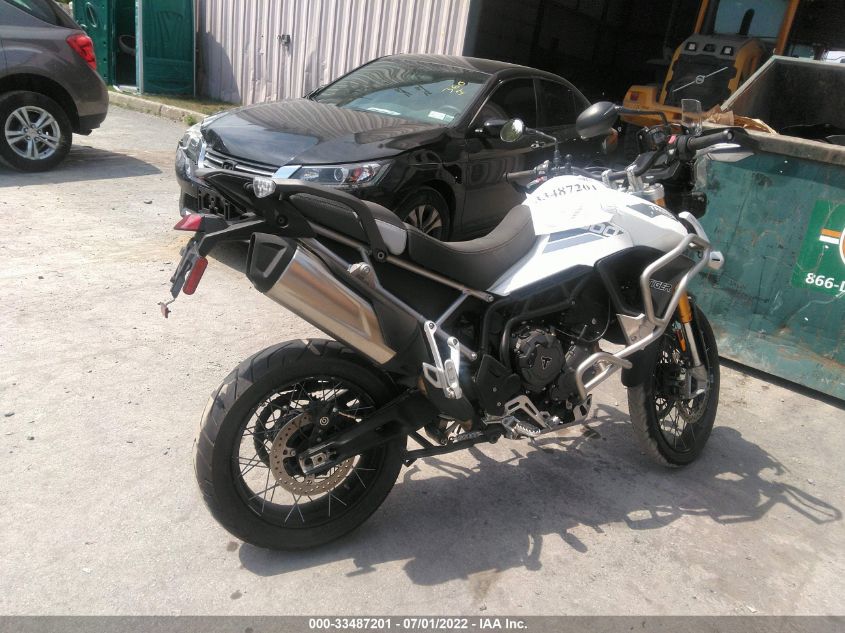 2022 TRIUMPH MOTORCYCLE TIGER 900 RALLY PRO SMTE67DF1NTAX9376