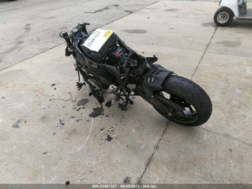 2022 KAWASAKI ZX636 K JKBZXJH15NA013212