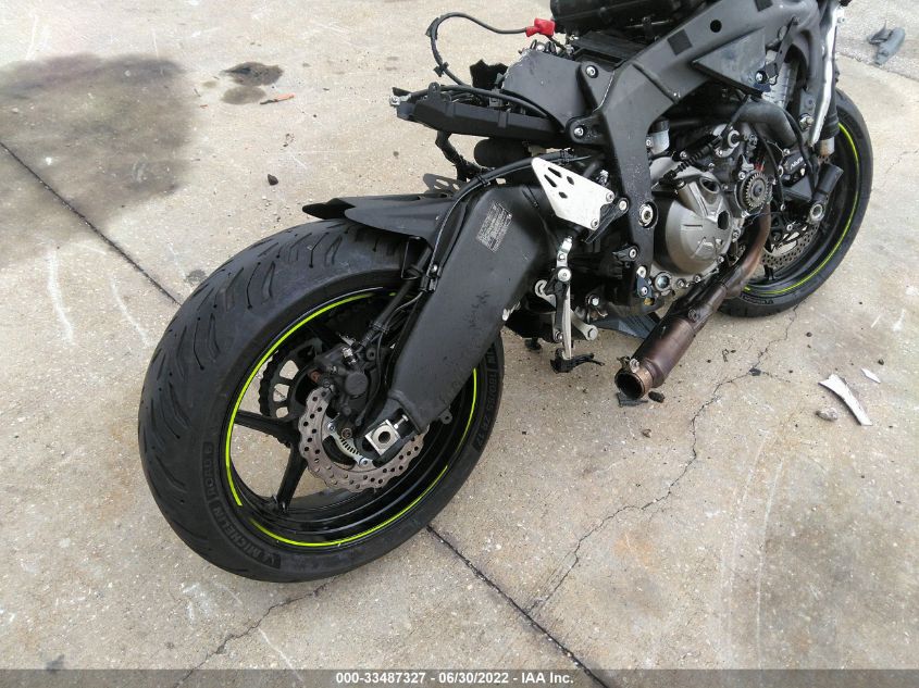 2022 KAWASAKI ZX636 K JKBZXJH15NA013212