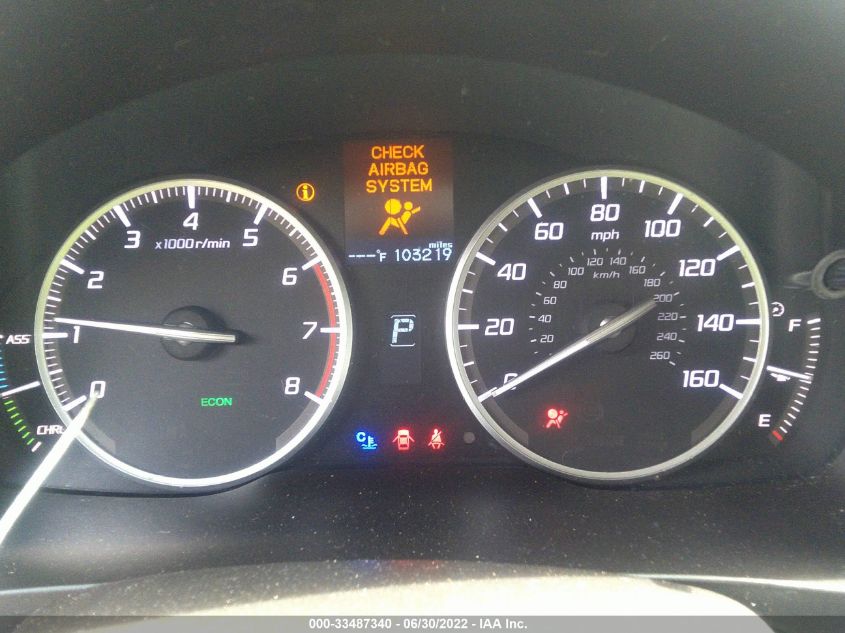 2013 ACURA ILX HYBRID TECH PKG 19VDE3F77DE300035