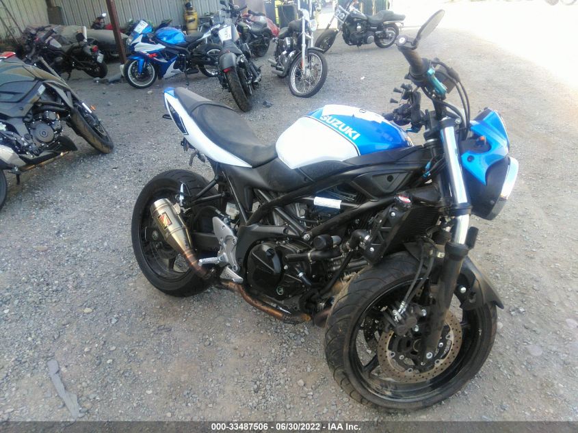 2018 SUZUKI SV650 JS1VP55A2J2100424
