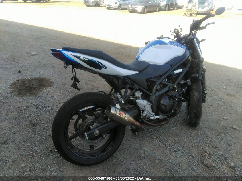 2018 SUZUKI SV650 JS1VP55A2J2100424