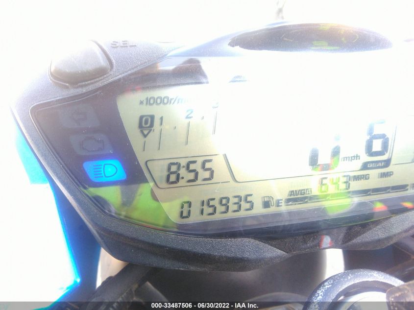 2018 SUZUKI SV650 JS1VP55A2J2100424