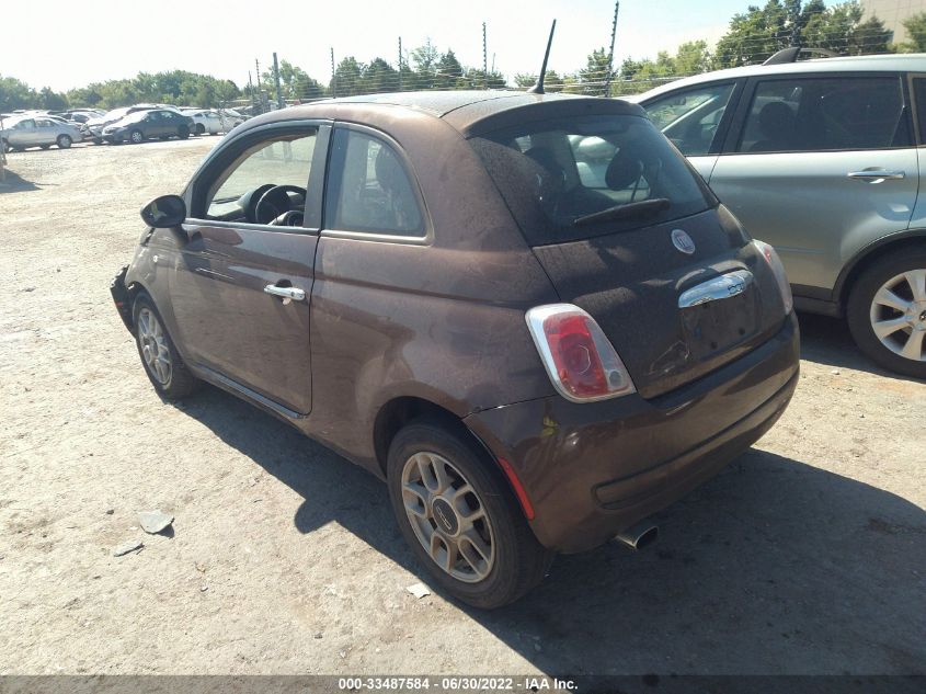 2013 FIAT 500 POP 3C3CFFAR4DT548382