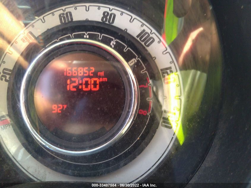 2013 FIAT 500 POP 3C3CFFAR4DT548382