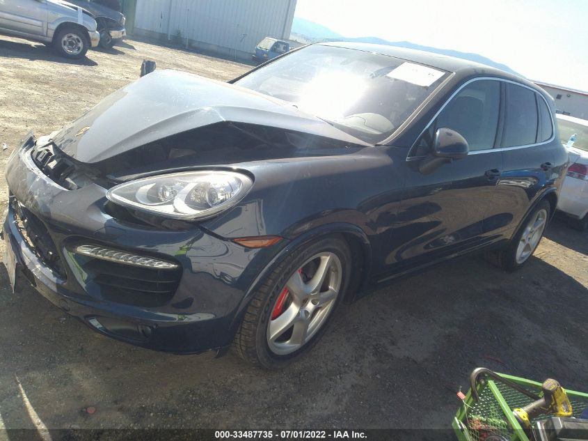 2014 PORSCHE CAYENNE TURBO WP1AC2A20ELA80184