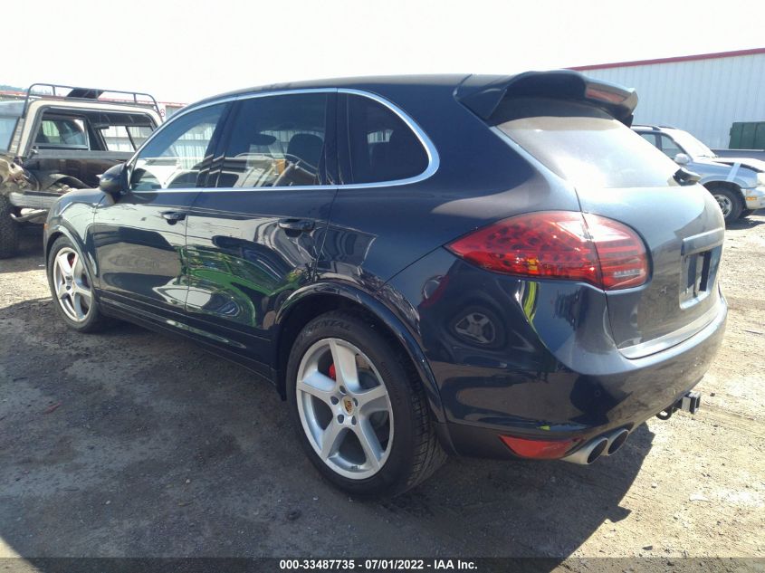 2014 PORSCHE CAYENNE TURBO WP1AC2A20ELA80184