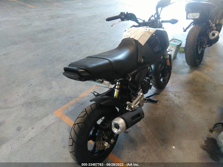 2022 HONDA GROM 125 MLHJC9210N5004160