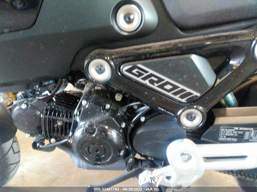 2022 HONDA GROM 125 MLHJC9210N5004160