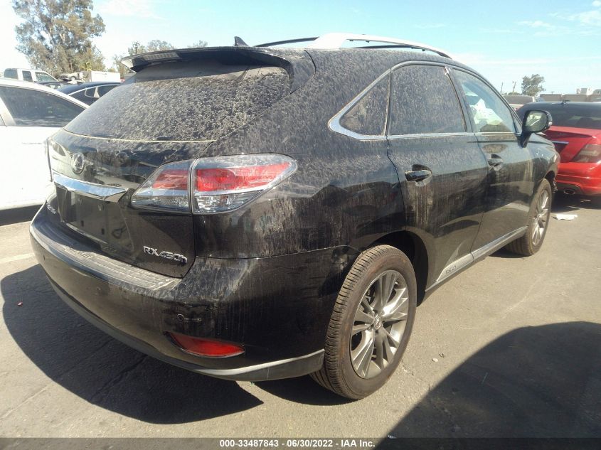 2013 LEXUS RX 450H JTJZB1BA3D2411221
