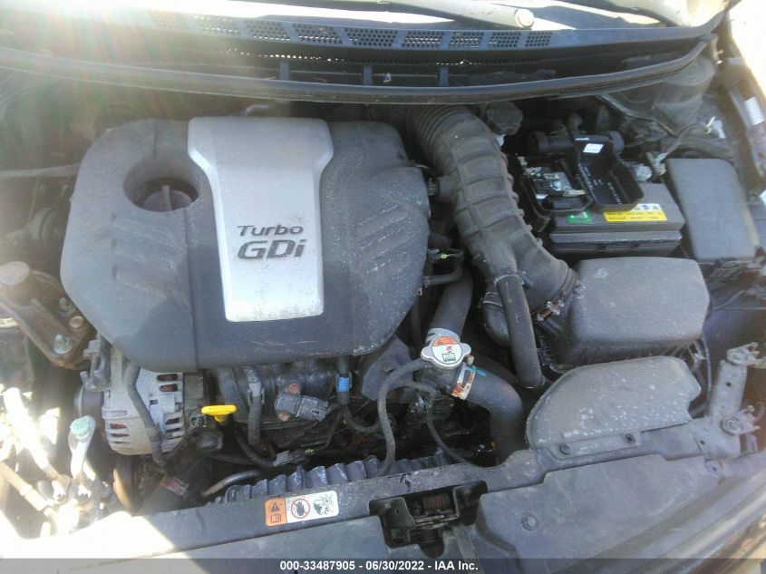 2016 KIA FORTE KOUP SX KNAFZ6A38G5592866