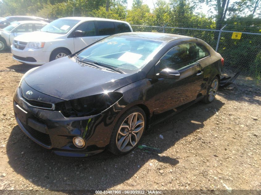 2016 KIA FORTE KOUP SX KNAFZ6A38G5592866