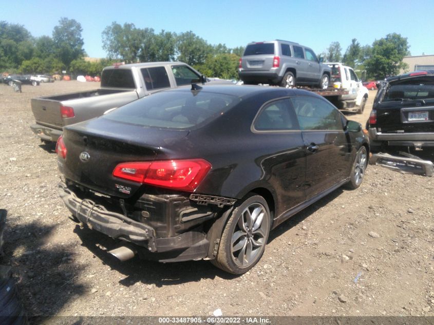 2016 KIA FORTE KOUP SX KNAFZ6A38G5592866