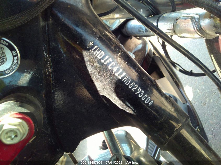 2010 HARLEY-DAVIDSON FLHTCU 1HD1FC411AB629360