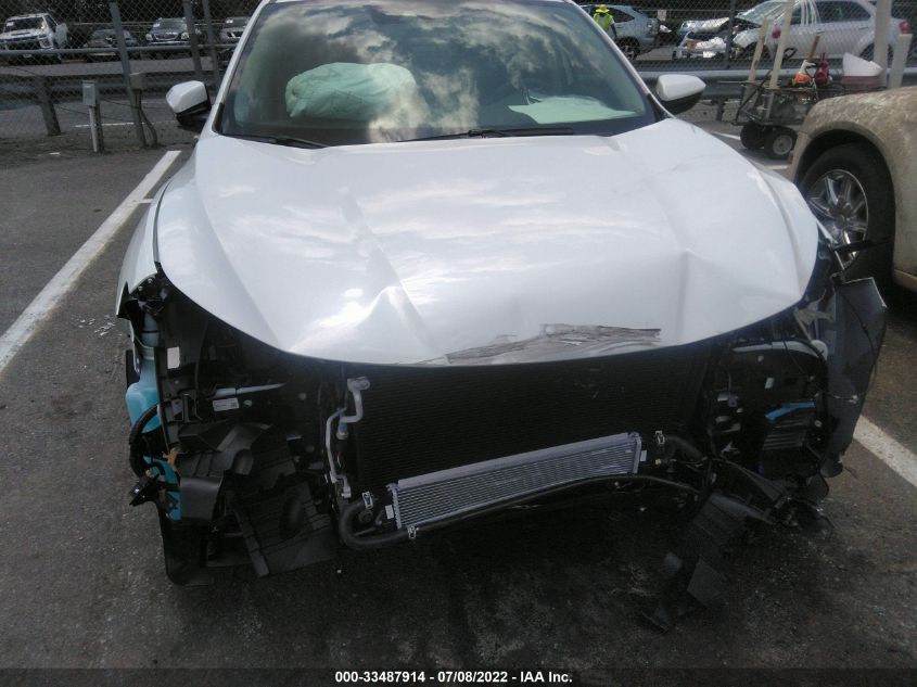 2022 HONDA INSIGHT EX 19XZE4F55NE012369