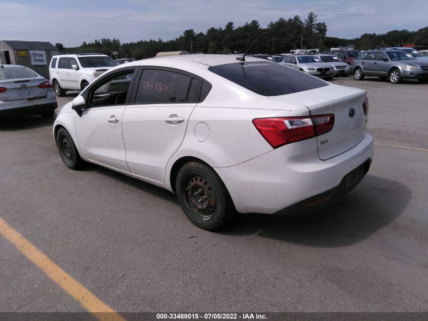 2014 KIA RIO LX KNADM4A32E6323571