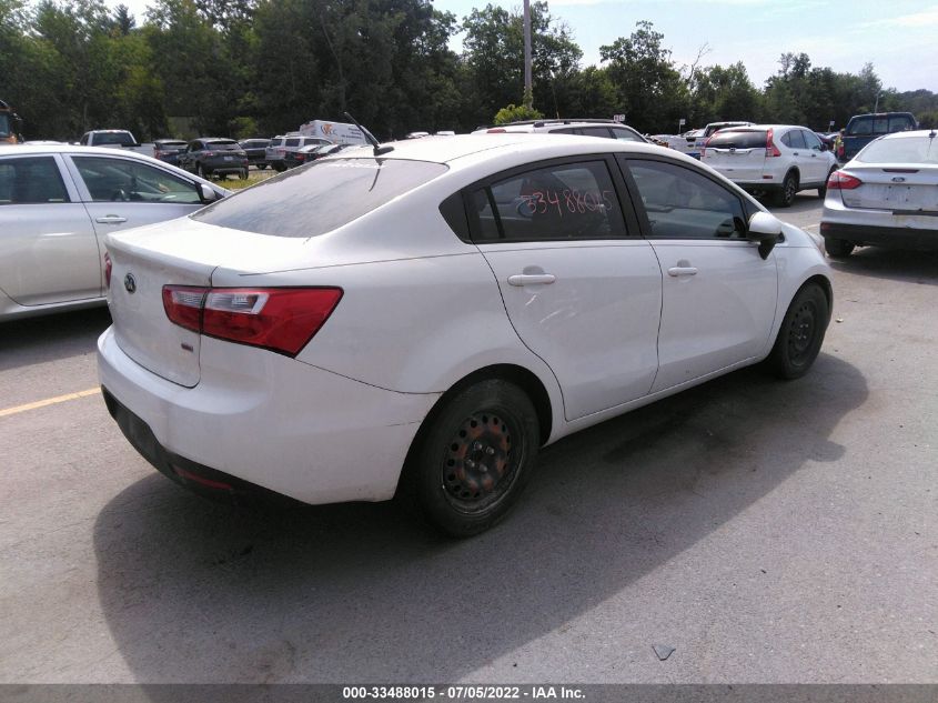 2014 KIA RIO LX KNADM4A32E6323571