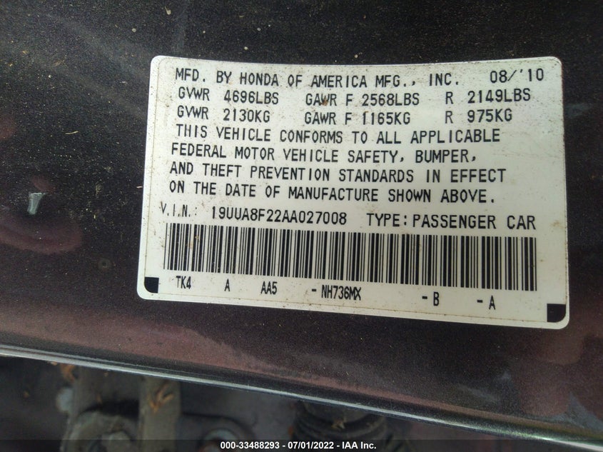 Acura Tl 2010